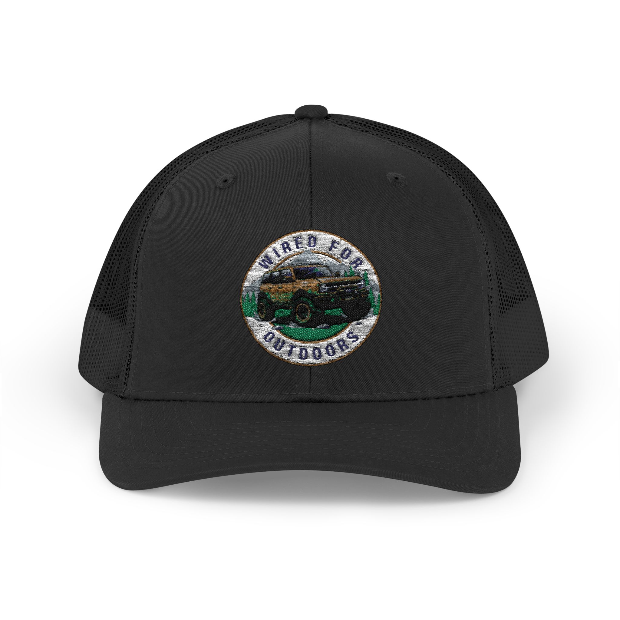 Wired For Outdoors Trucker Hat - Image 3